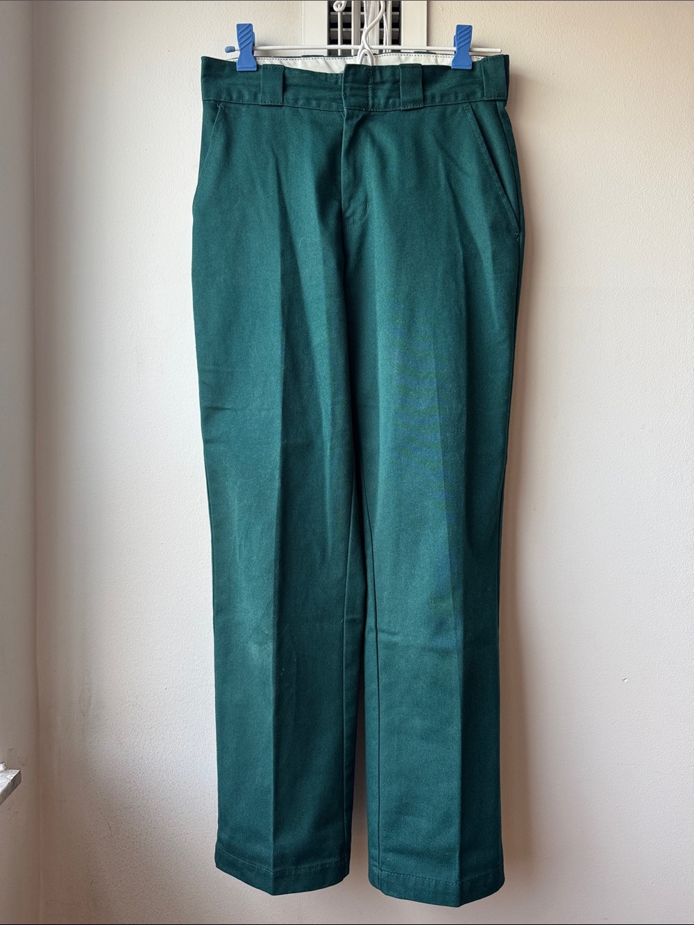 Dickies Dark Green Straight-Leg Chinos